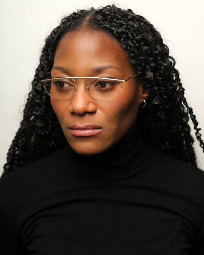 Alexander McQueen - Alexander McQueen titanium sunglasses vintage – The Dryads