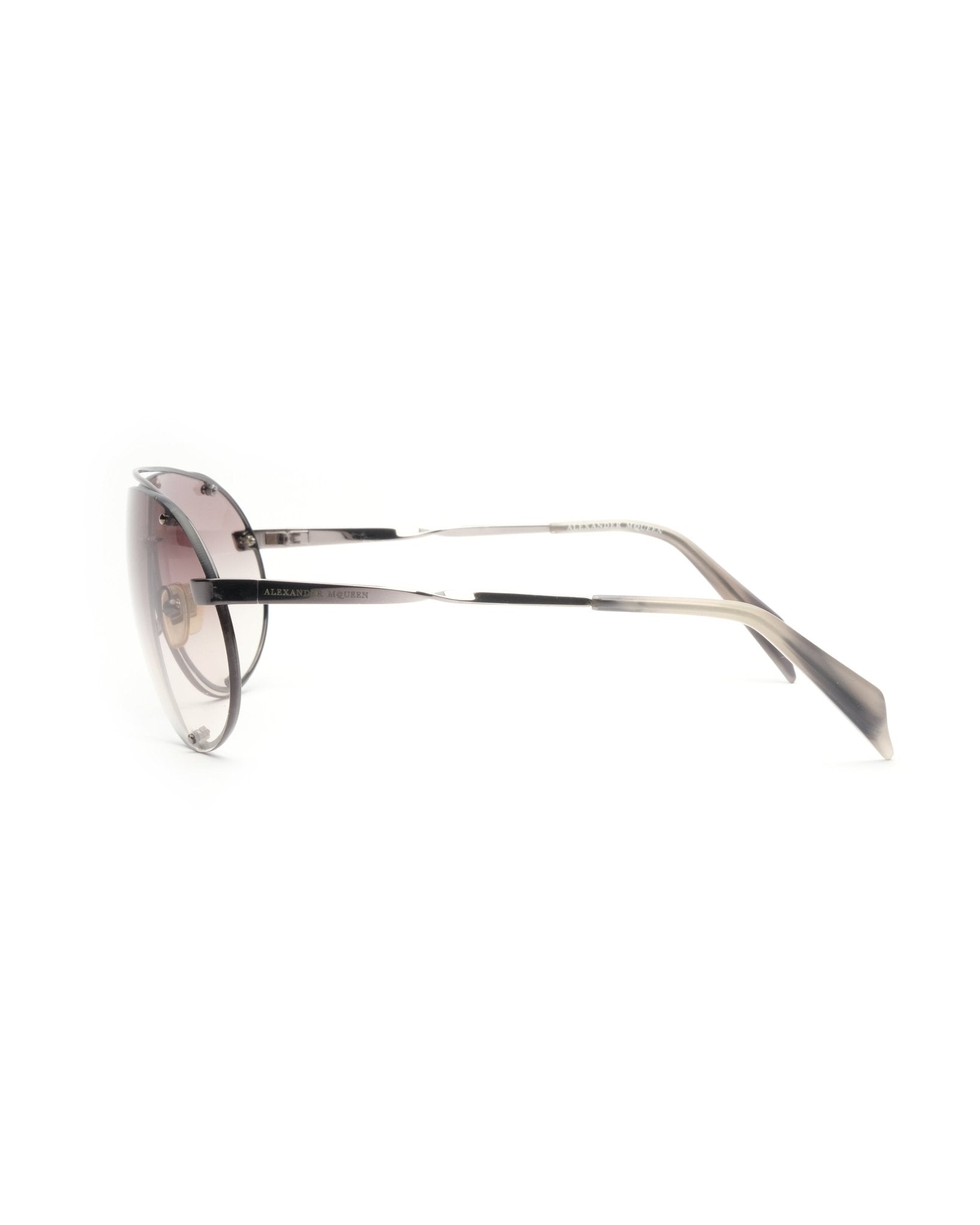 Alexander McQueen Aviator - Sunglasses - image - 5
