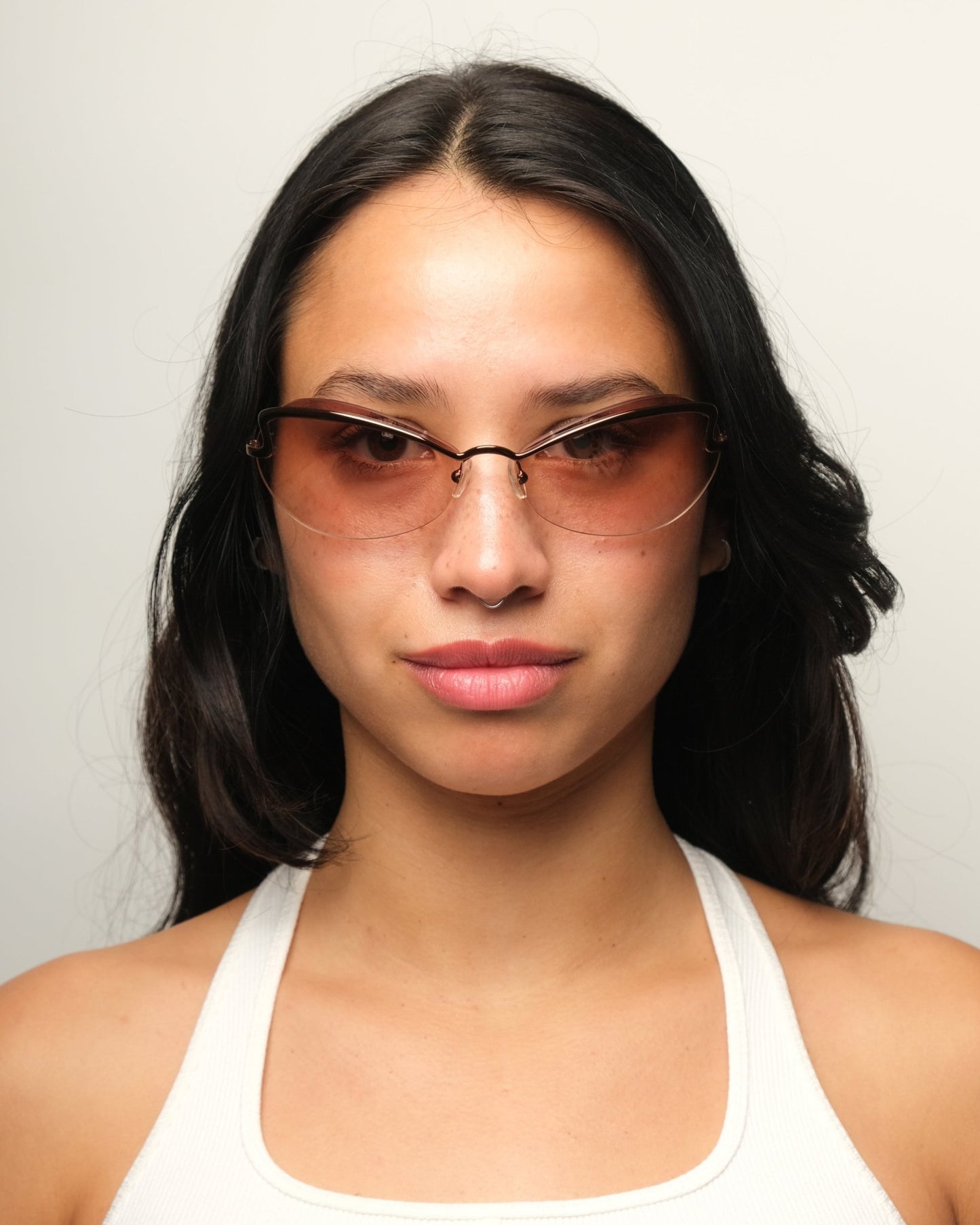 Anna Sui - Anna Sui half - frame vintage Sunglasses – The Dryads