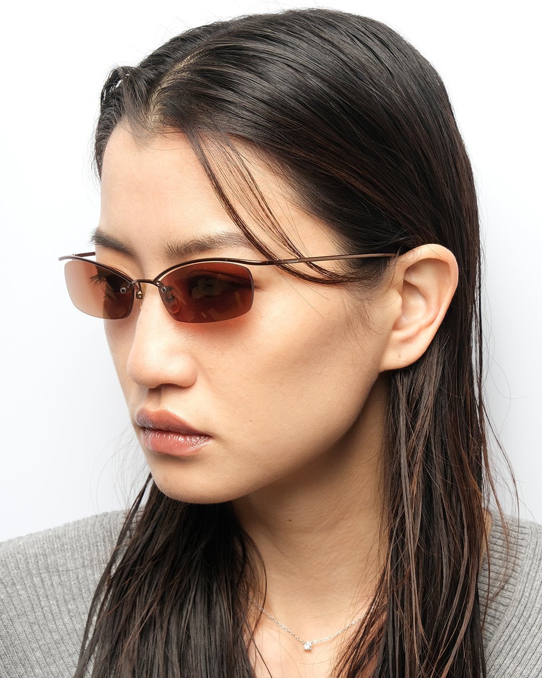 Cacharel - Cacharel Half - frame vintage Sunglasses – The Dryads