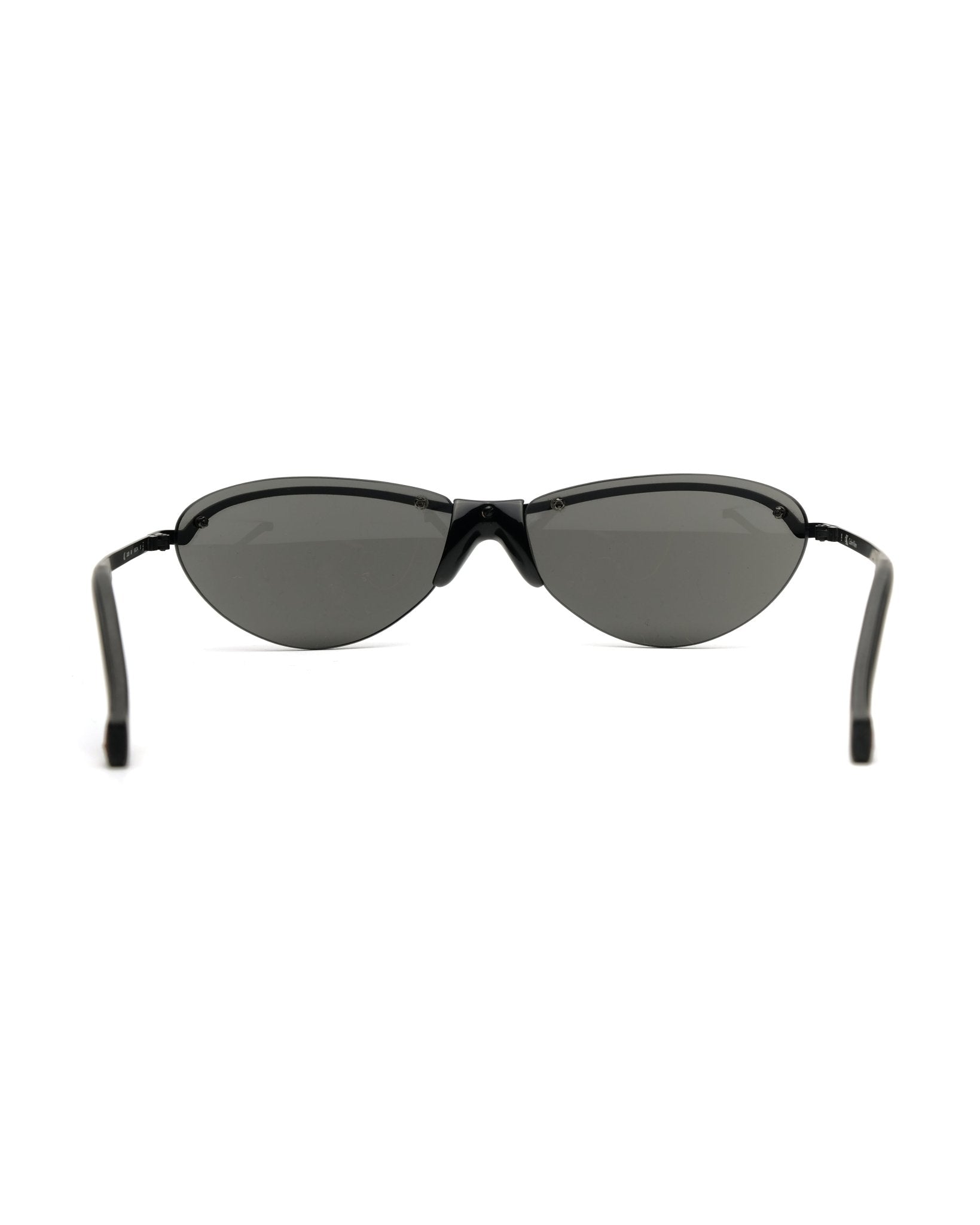 Calvin Klein - Calvin Klein half - frame vintage Sunglasses – The Dryads
