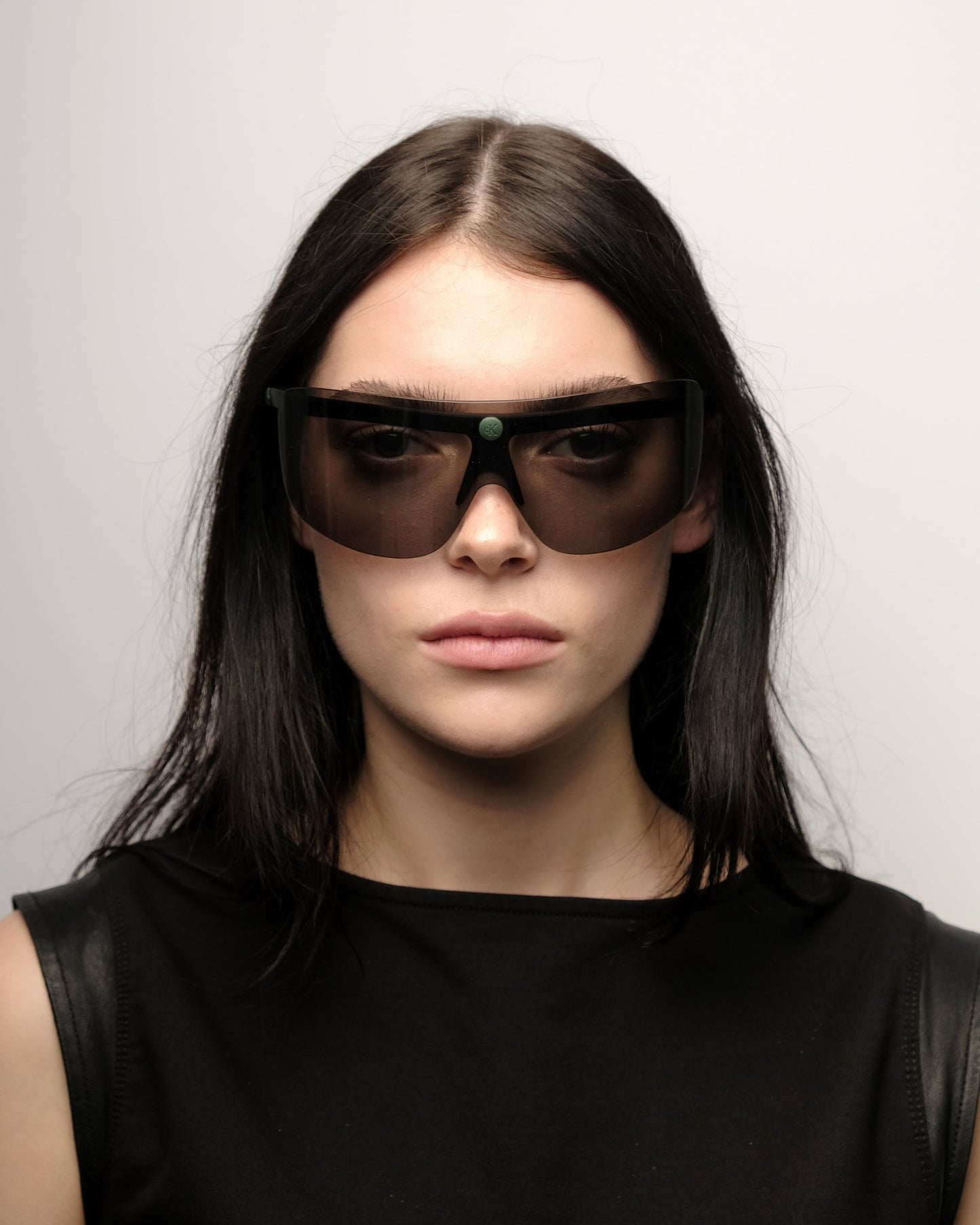 Calvin Klein-Calvin Klein shield vintage Sunglasses – The Dryads