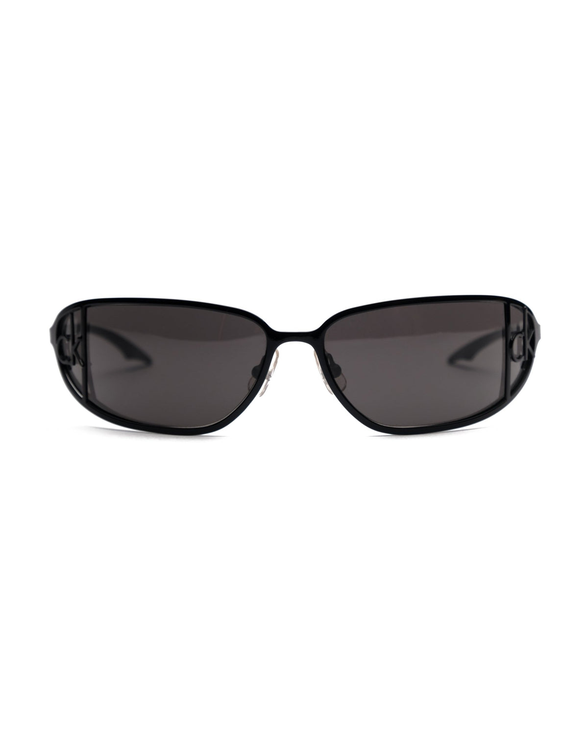 Calvin Klein-Calvin Klein Spring 2005 wraparound sunglasses vintage Sunglasses – The Dryads