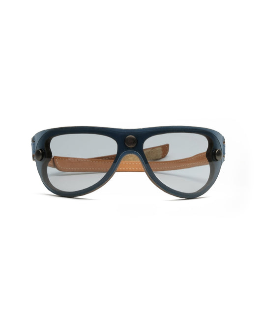 Celine - Celine Spring 2000 leather mask vintage Sunglasses – The Dryads