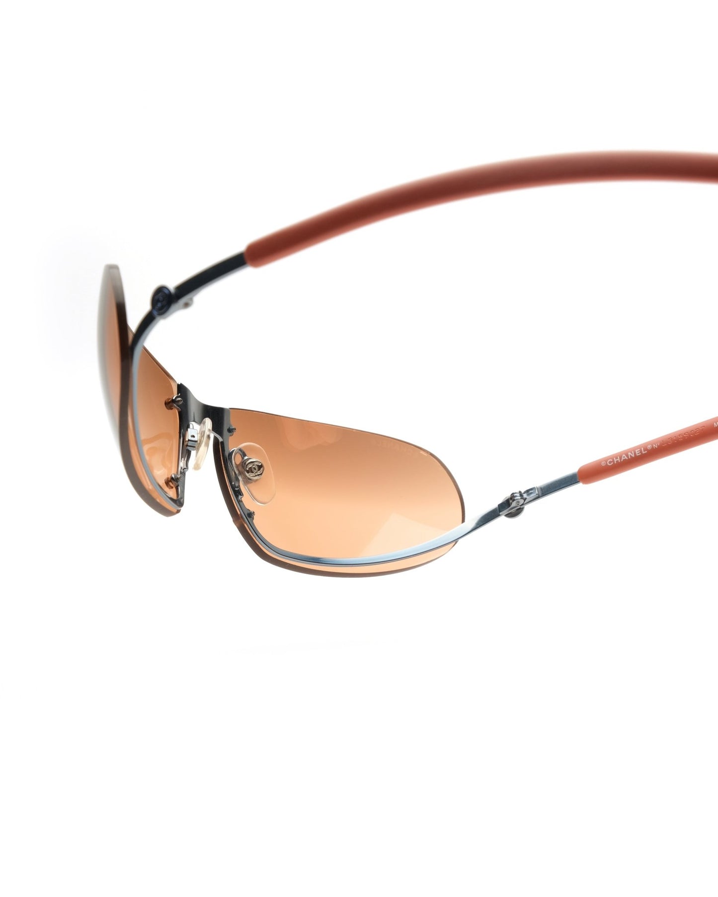 Chanel - Chanel half - frame vintage Vintage Sunglasses – The Dryads
