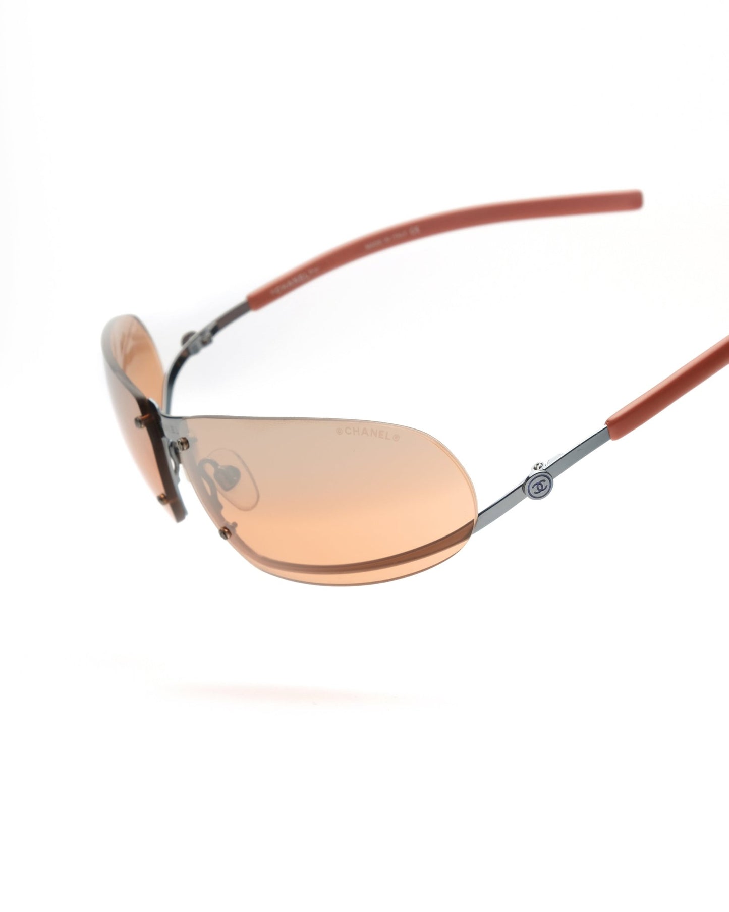 Chanel - Chanel half - frame vintage Vintage Sunglasses – The Dryads
