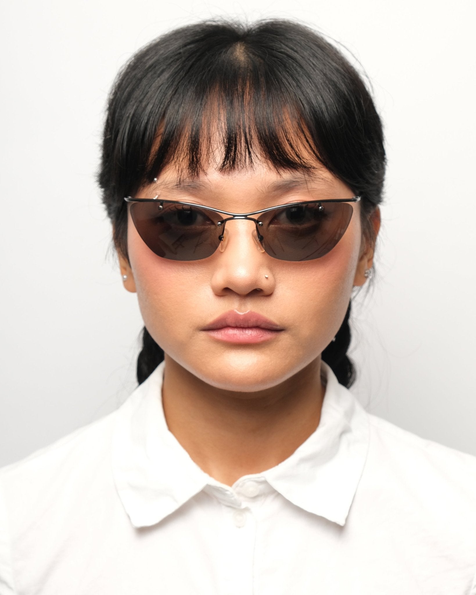 Dior - SS2001 Dior Half - Rim vintage Sunglasses – The Dryads