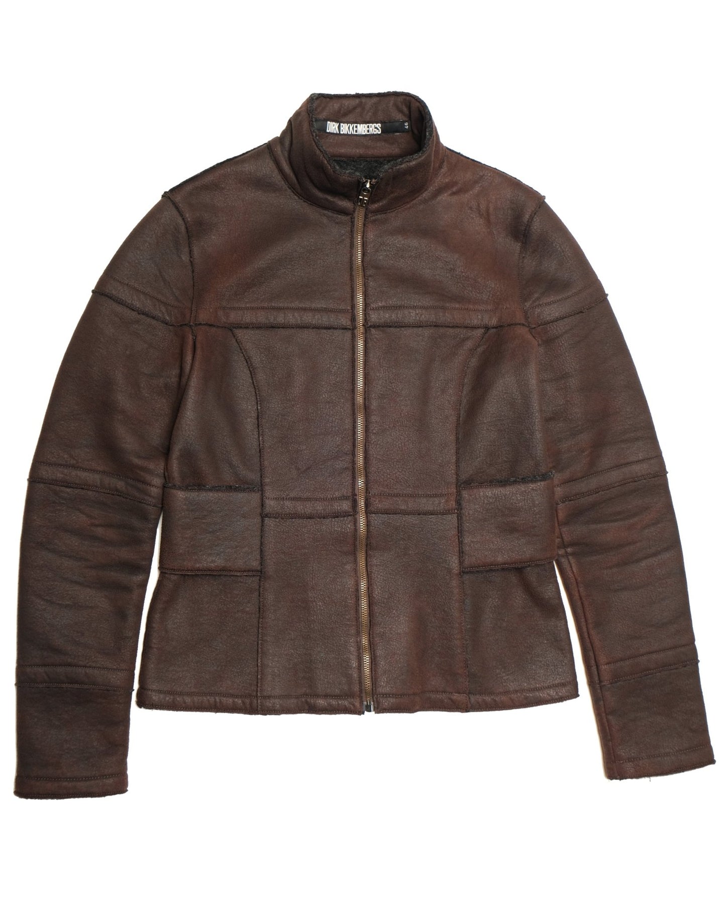 Dirk Bikkembergs Faux Leather Jacket - The Dryads