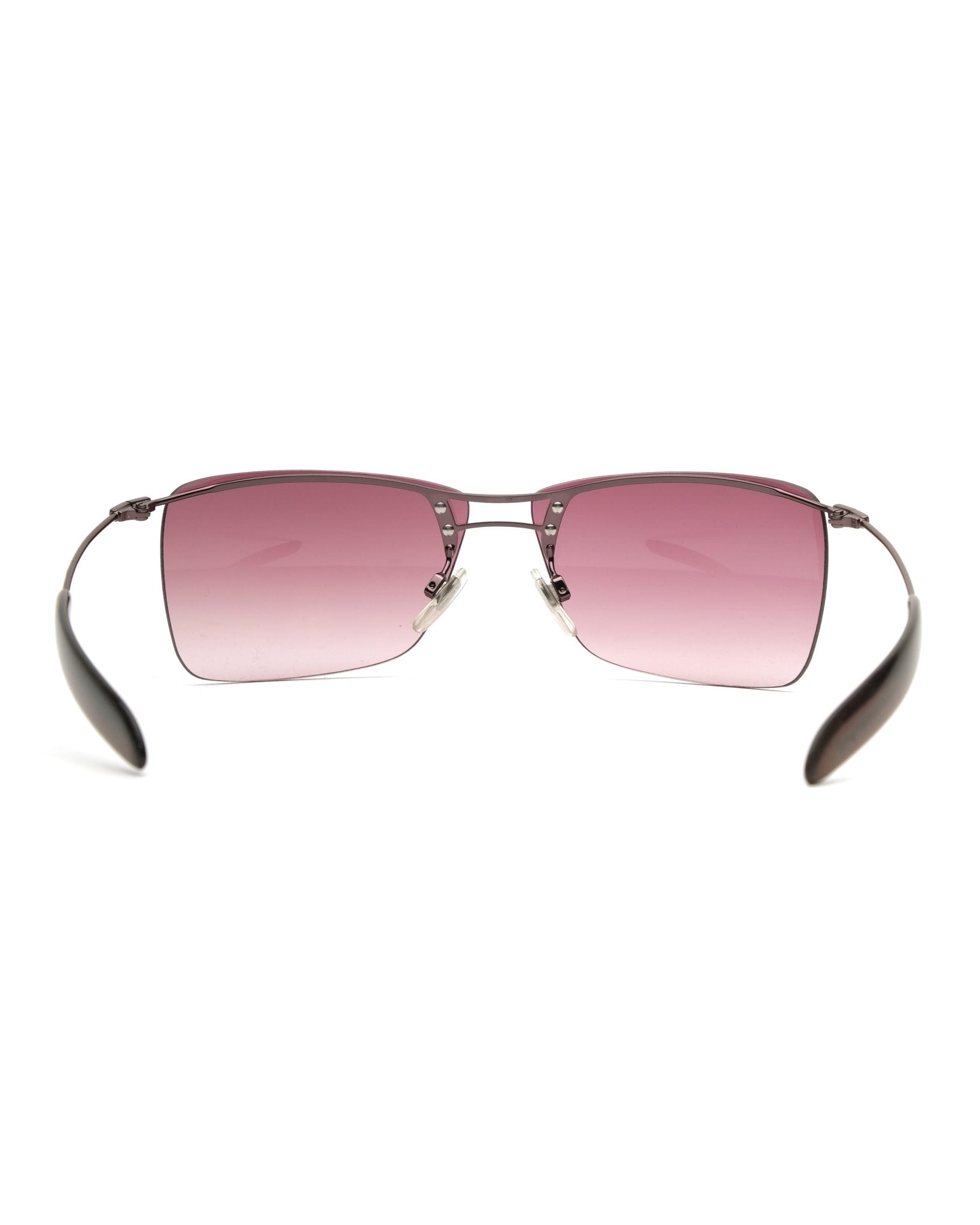 DKNY - DKNY half - frame vintage Sunglasses – The Dryads