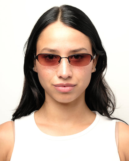 DKNY - DKNY semi - rimless sunglasses vintage Sunglasses – The Dryads