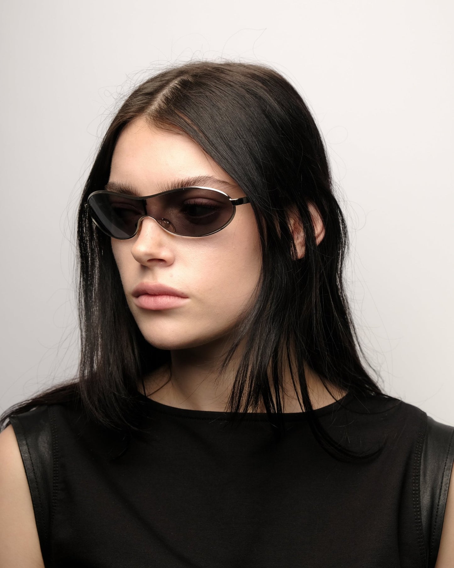 Dolce & Gabbana-Dolce & Gabbana Spring 1998 shield vintage Sunglasses – The Dryads