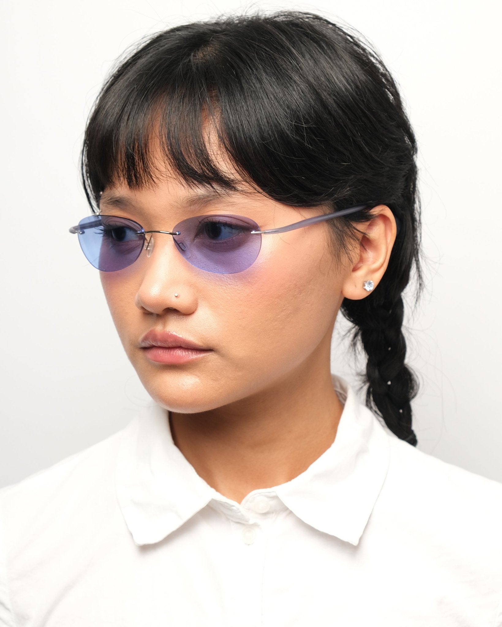Donna Karan - SS2001 Donna Karan Wireframe Sunglasses vintage Sunglasses – The Dryads
