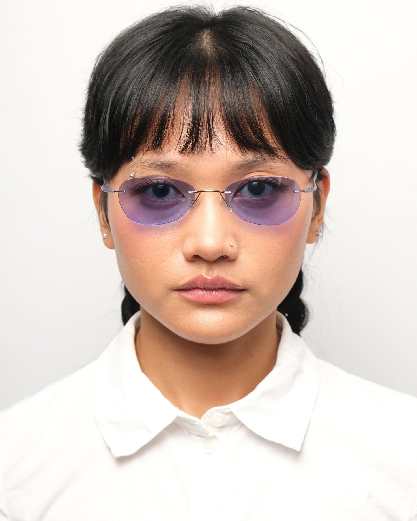 Donna Karan - SS2001 Donna Karan Wireframe Sunglasses vintage Sunglasses – The Dryads