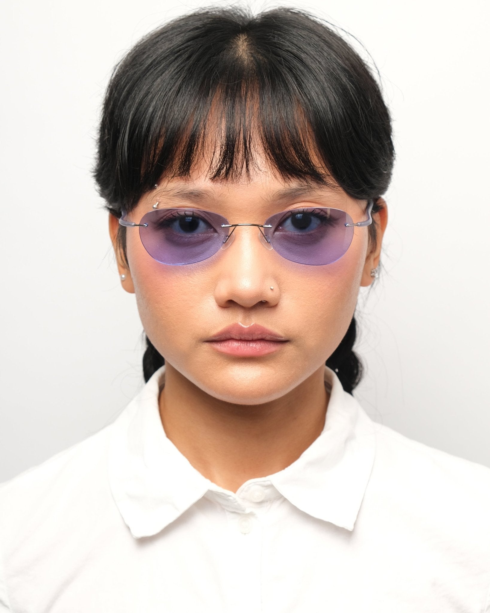 Donna Karan - SS2001 Donna Karan Wireframe Sunglasses vintage Sunglasses – The Dryads