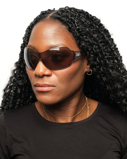 Early 2000s Dolce & Gabbana Mask - Sunglasses - image - 4