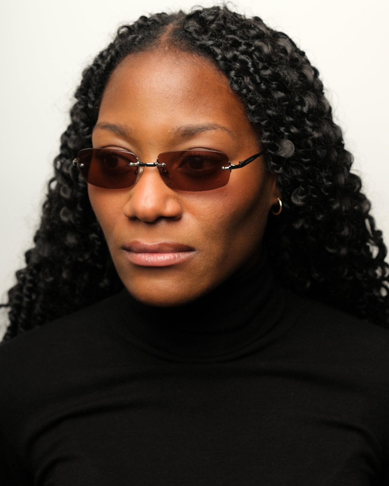 Emmanuel Ungaro - Emmanuel Ungaro rimless sunglasses vintage – The Dryads