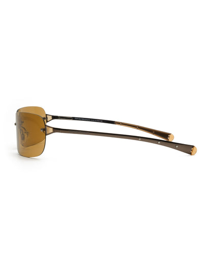 Emporio Armani - Emporio Armani rimless sunglasses vintage Sunglasses – The Dryads