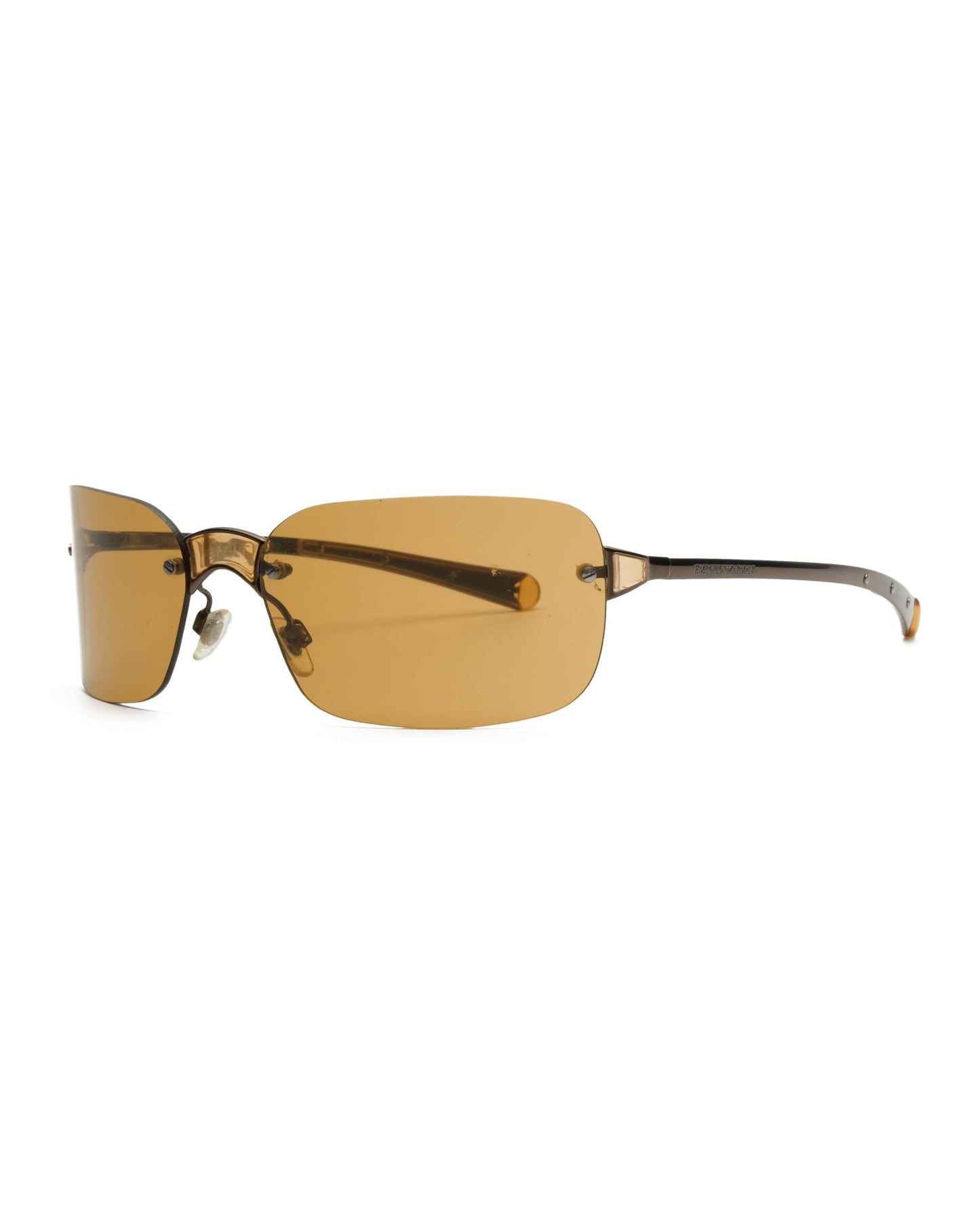 Emporio Armani - Emporio Armani rimless sunglasses vintage Sunglasses – The Dryads