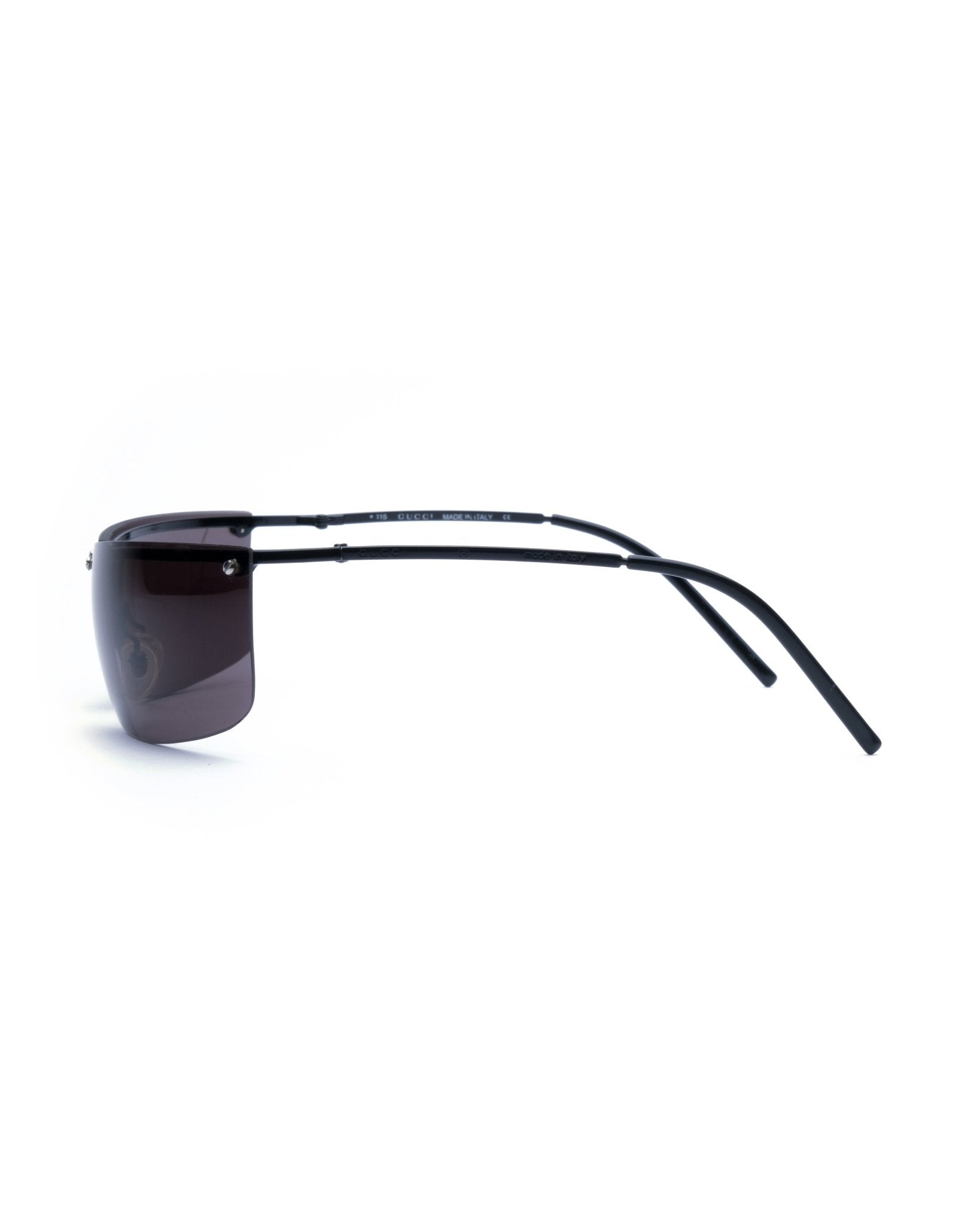 FW2000 Gucci Half - frame Sunglasses - Sunglasses - image - 5