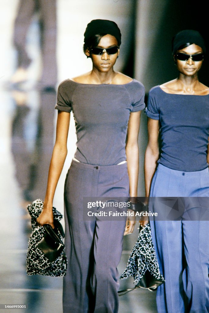Giorgio Armani Spring 2001 shield