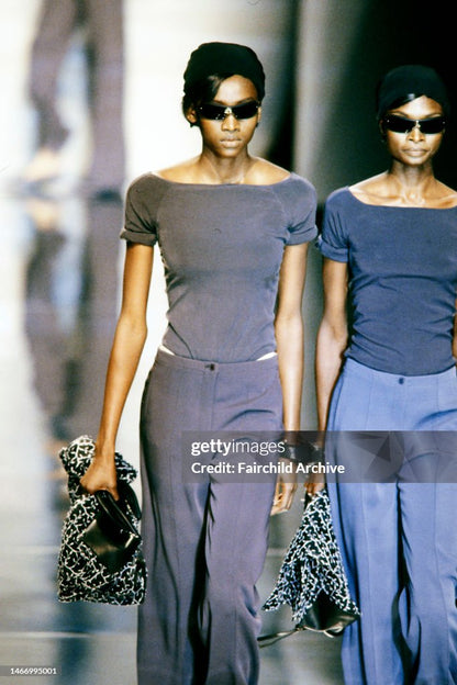 Giorgio Armani Spring 2001 shield