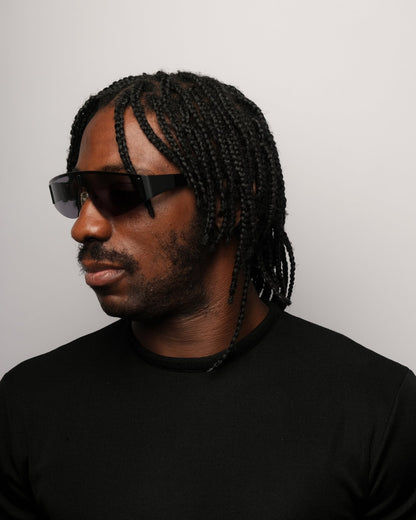 Gianfranco Ferré-Gianfranco Ferré Sping 1999 shield vintage Sunglasses – The Dryads