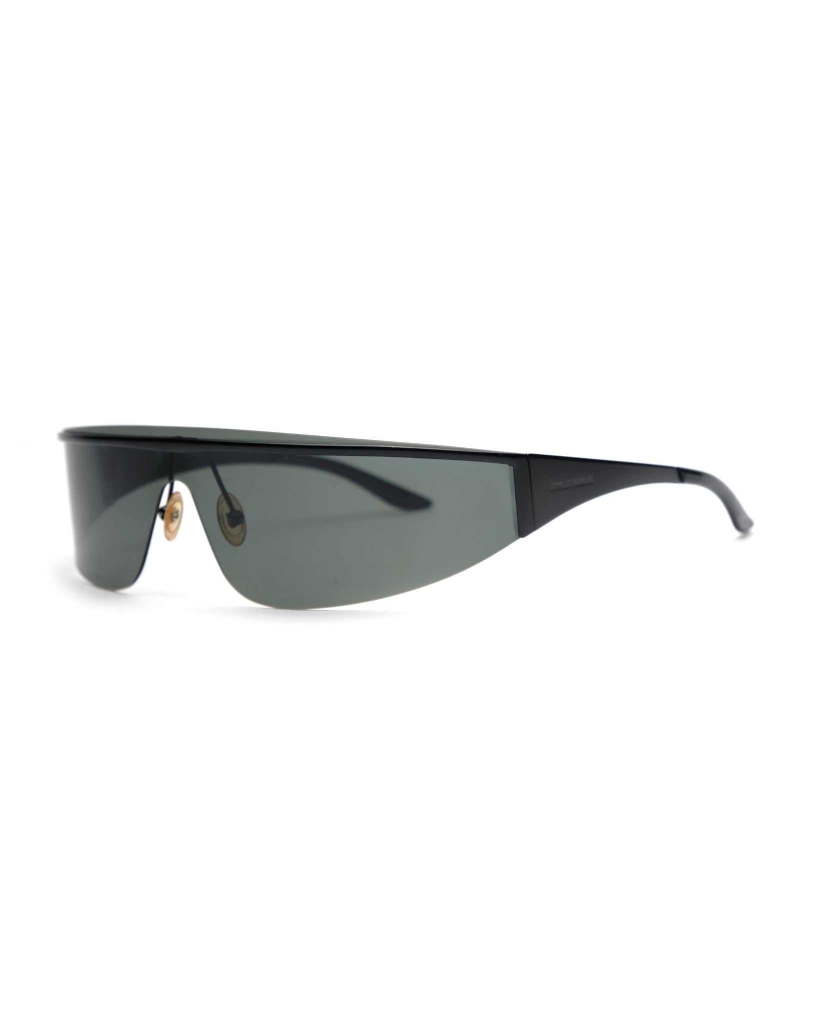 Giorgio Armani-Giorgio Armani shield vintage Sunglasses – The Dryads