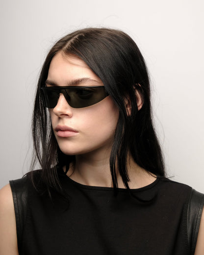 Giorgio Armani-Giorgio Armani shield vintage Sunglasses – The Dryads
