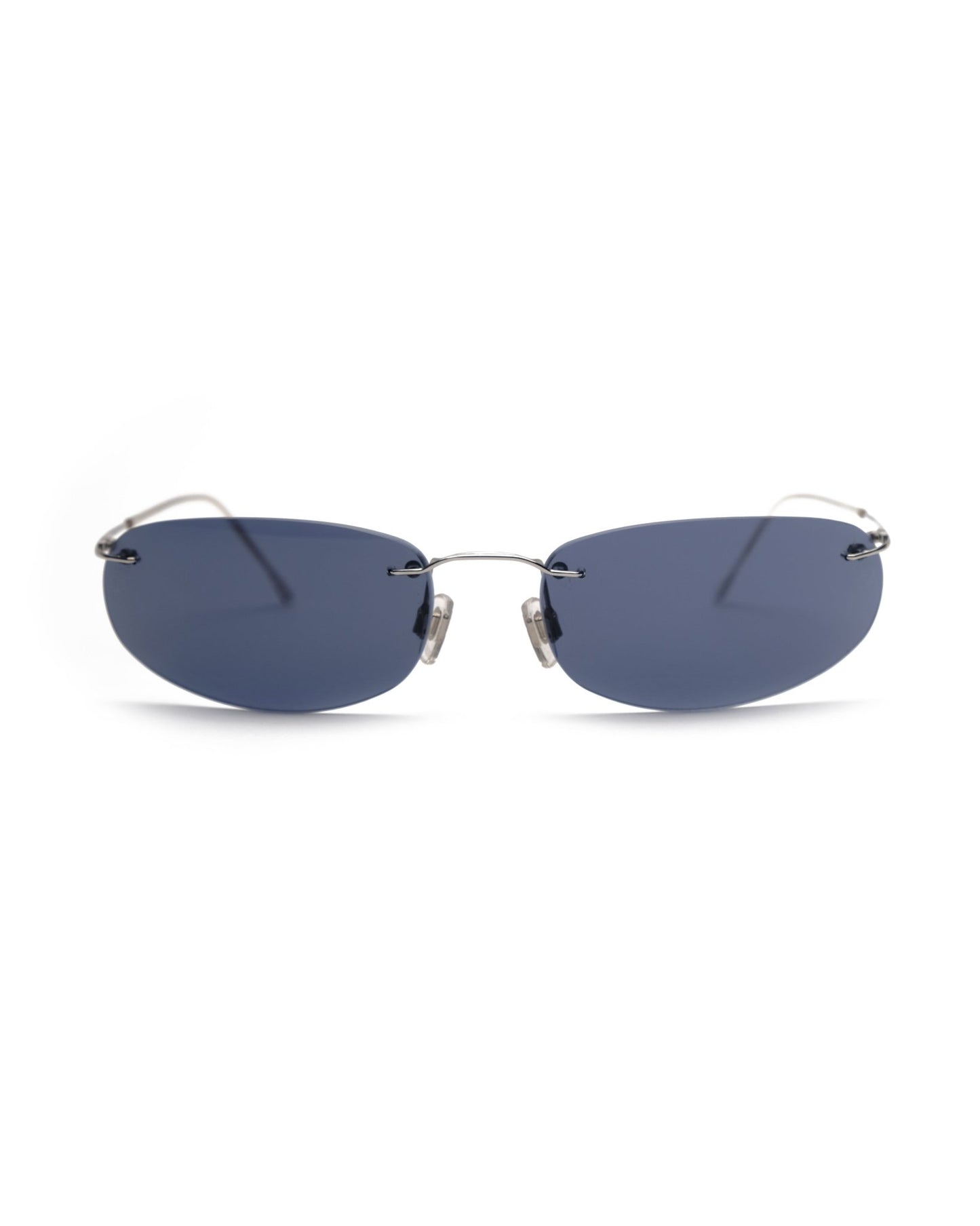 Giorgio Armani-Giorgio Armani Spring 2000 rimless sunglasses vintage Sunglasses – The Dryads