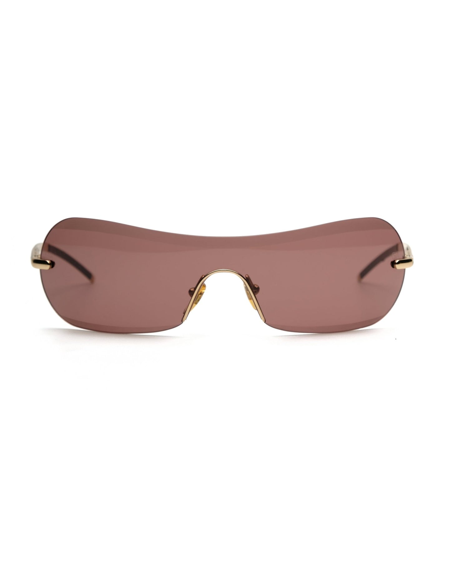 Giorgio Armani - Giorgio Armani Spring 2001 shield vintage Sunglasses – The Dryads