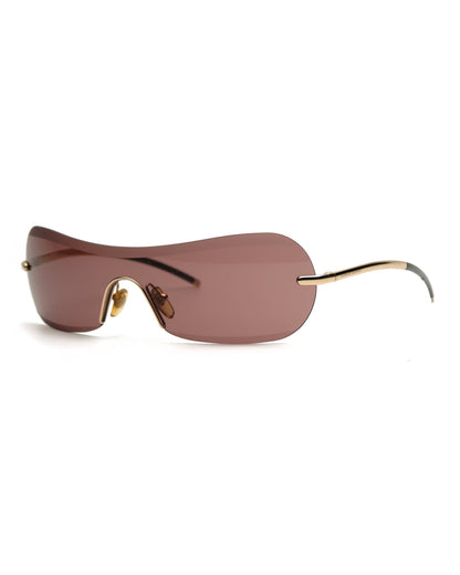 Giorgio Armani - Giorgio Armani Spring 2001 shield vintage Sunglasses – The Dryads