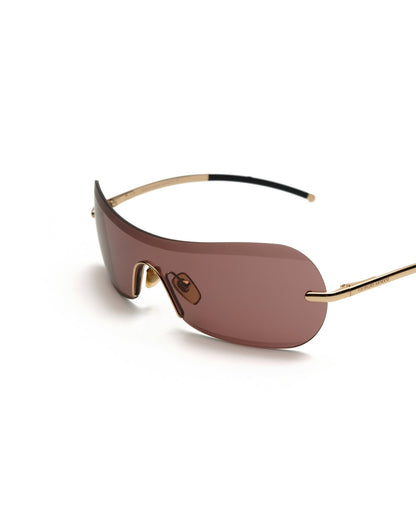 Giorgio Armani - Giorgio Armani Spring 2001 shield vintage Sunglasses – The Dryads