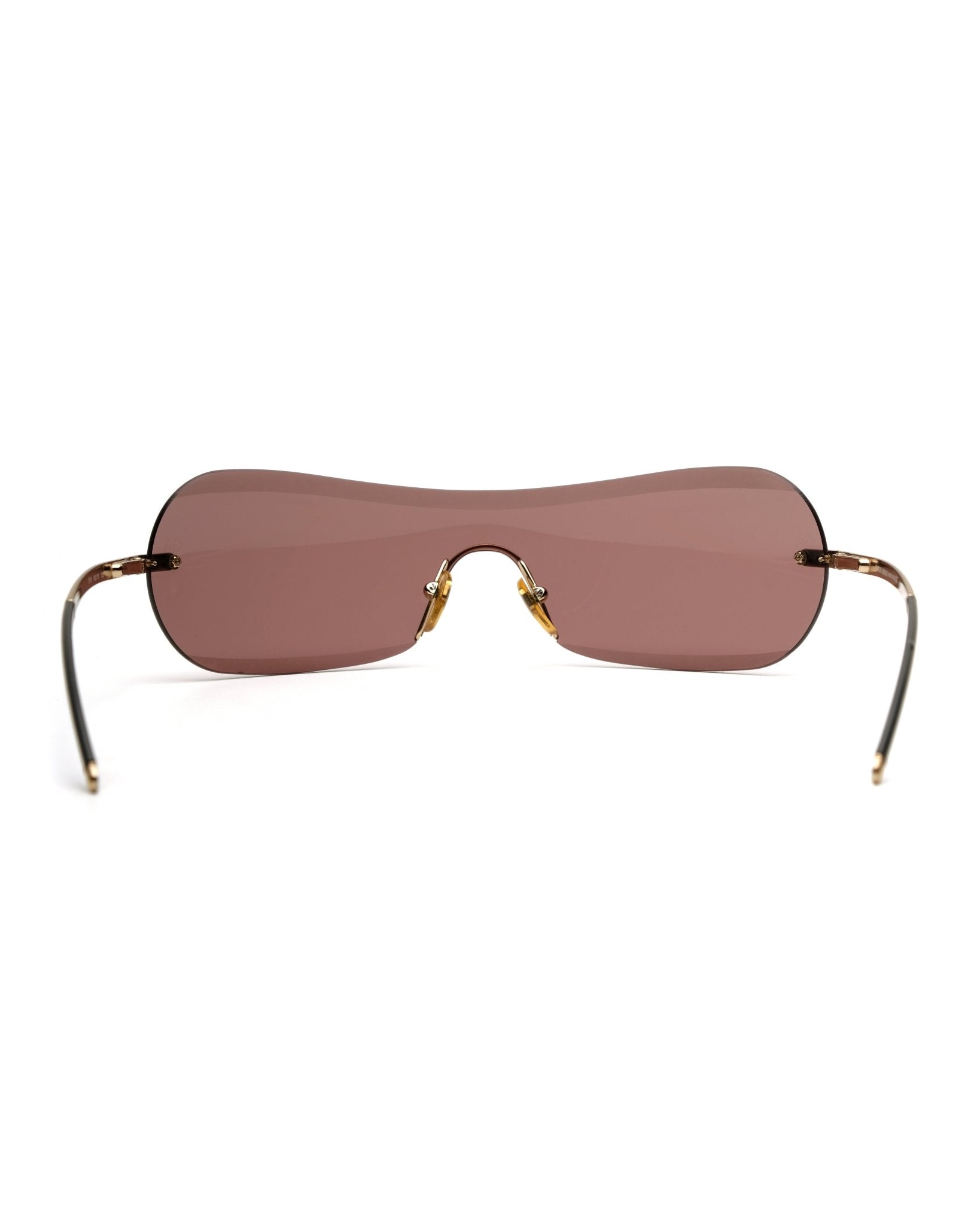 Giorgio Armani - Giorgio Armani Spring 2001 shield vintage Sunglasses – The Dryads