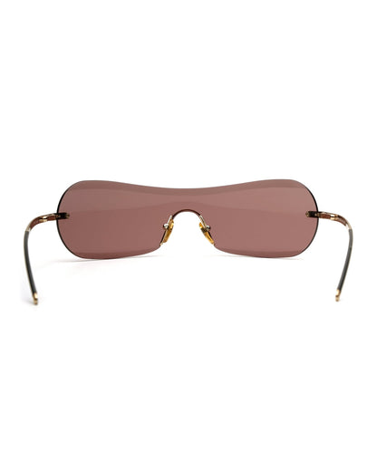 Giorgio Armani - Giorgio Armani Spring 2001 shield vintage Sunglasses – The Dryads