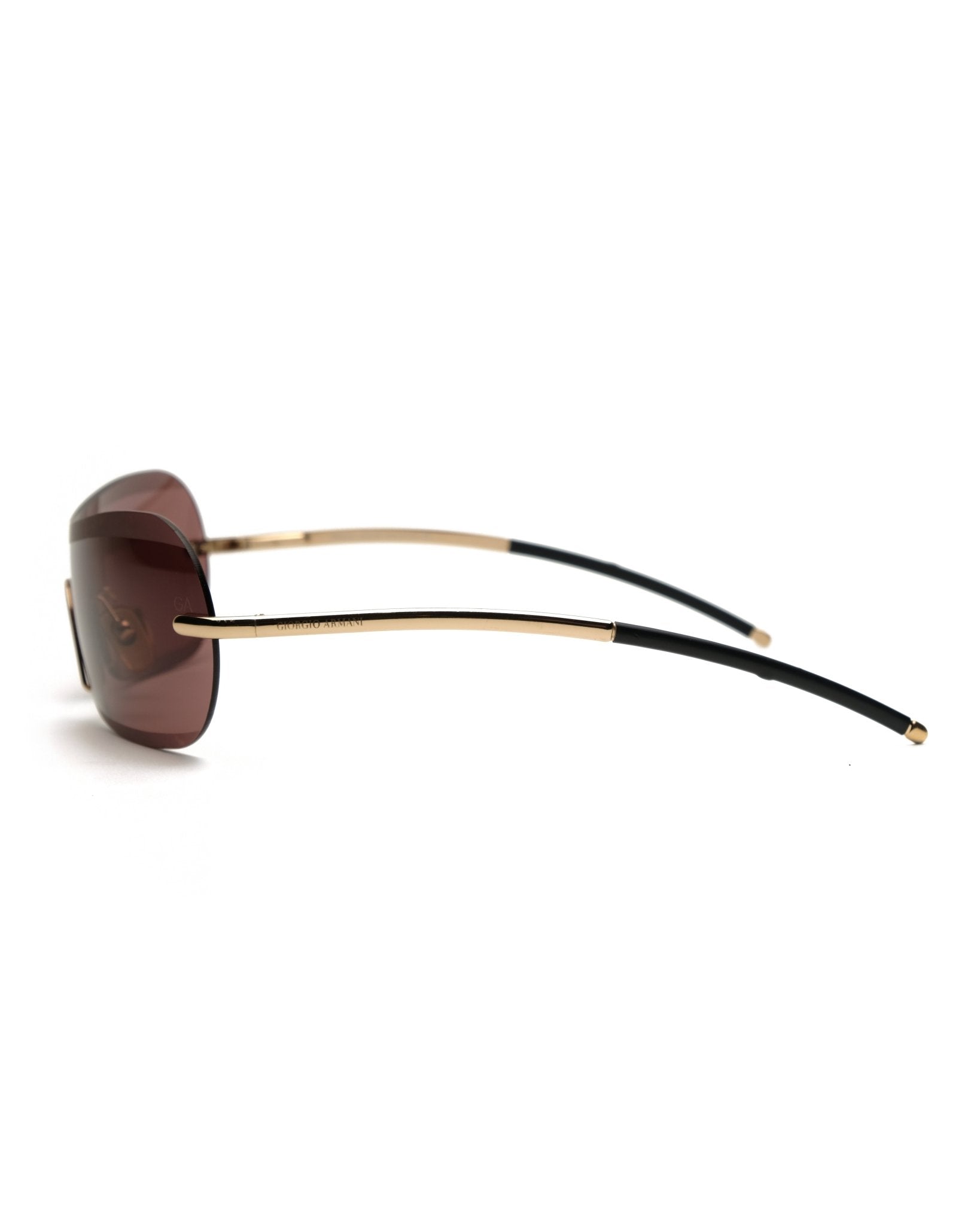 Giorgio Armani - Giorgio Armani Spring 2001 shield vintage Sunglasses – The Dryads