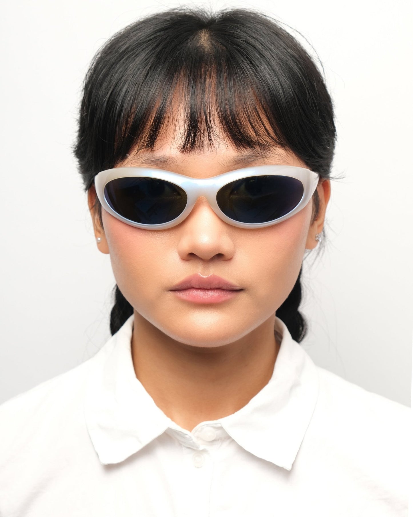 Giorgio Armani - Giorgio Armani Wraparound vintage Sunglasses – The Dryads