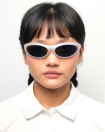 Giorgio Armani - Giorgio Armani Wraparound vintage Sunglasses – The Dryads