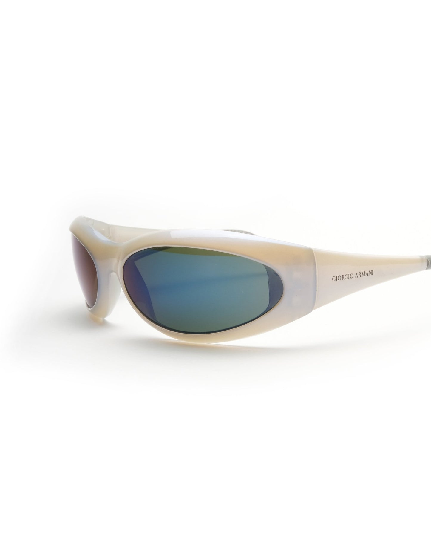 Giorgio Armani - Giorgio Armani Wraparound vintage Sunglasses – The Dryads