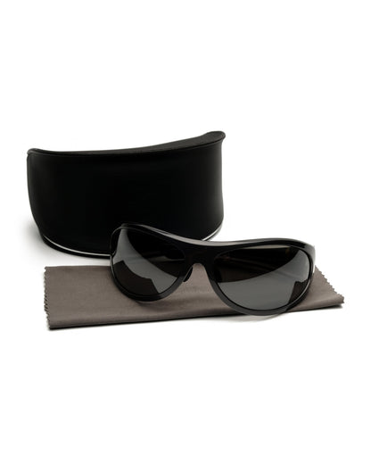 Giorgio Armani - Giorgio Armani wraparound vintage Sunglasses – The Dryads