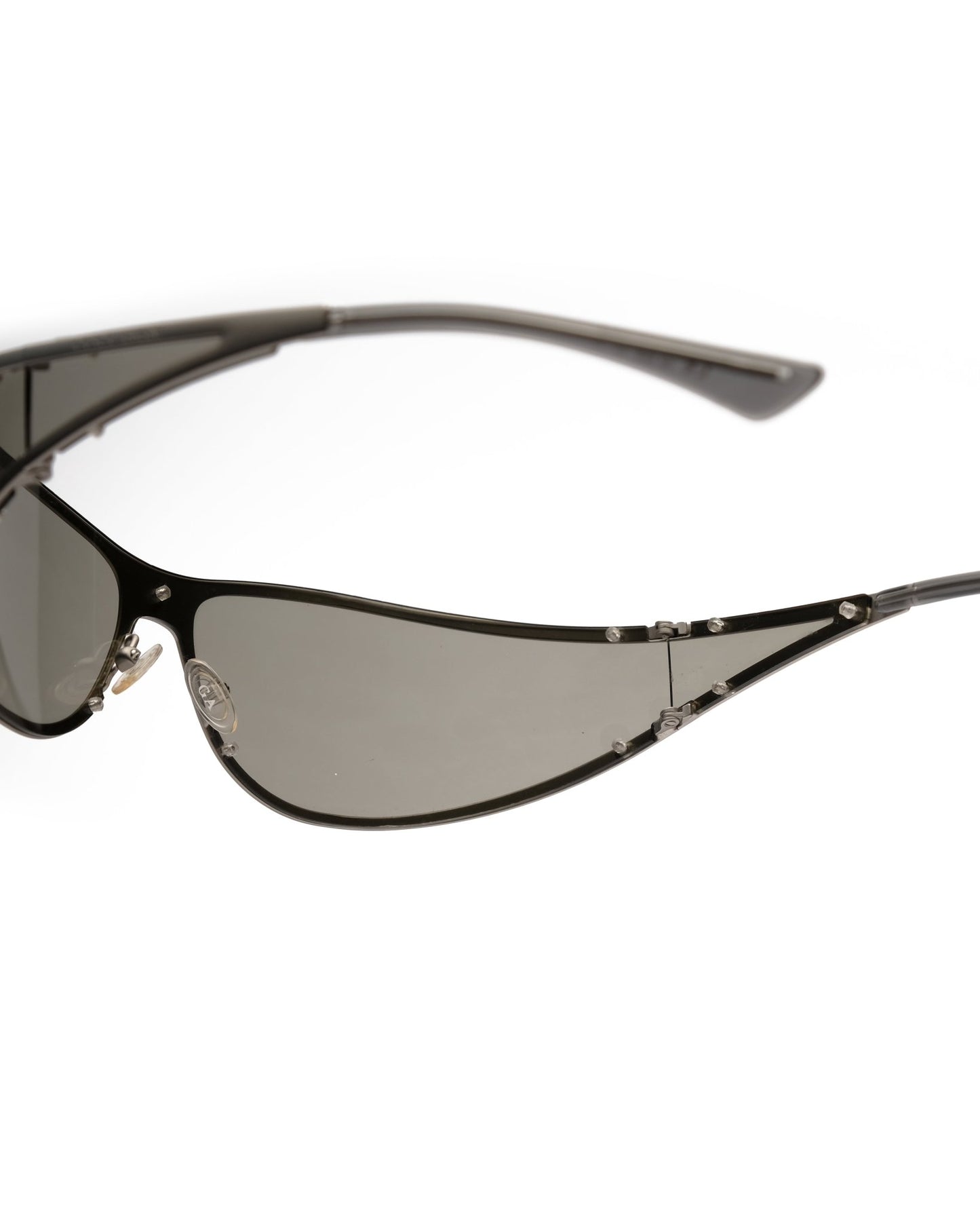 Giorgio Armani-Giorgio Armani wraparound vintage Sunglasses – The Dryads