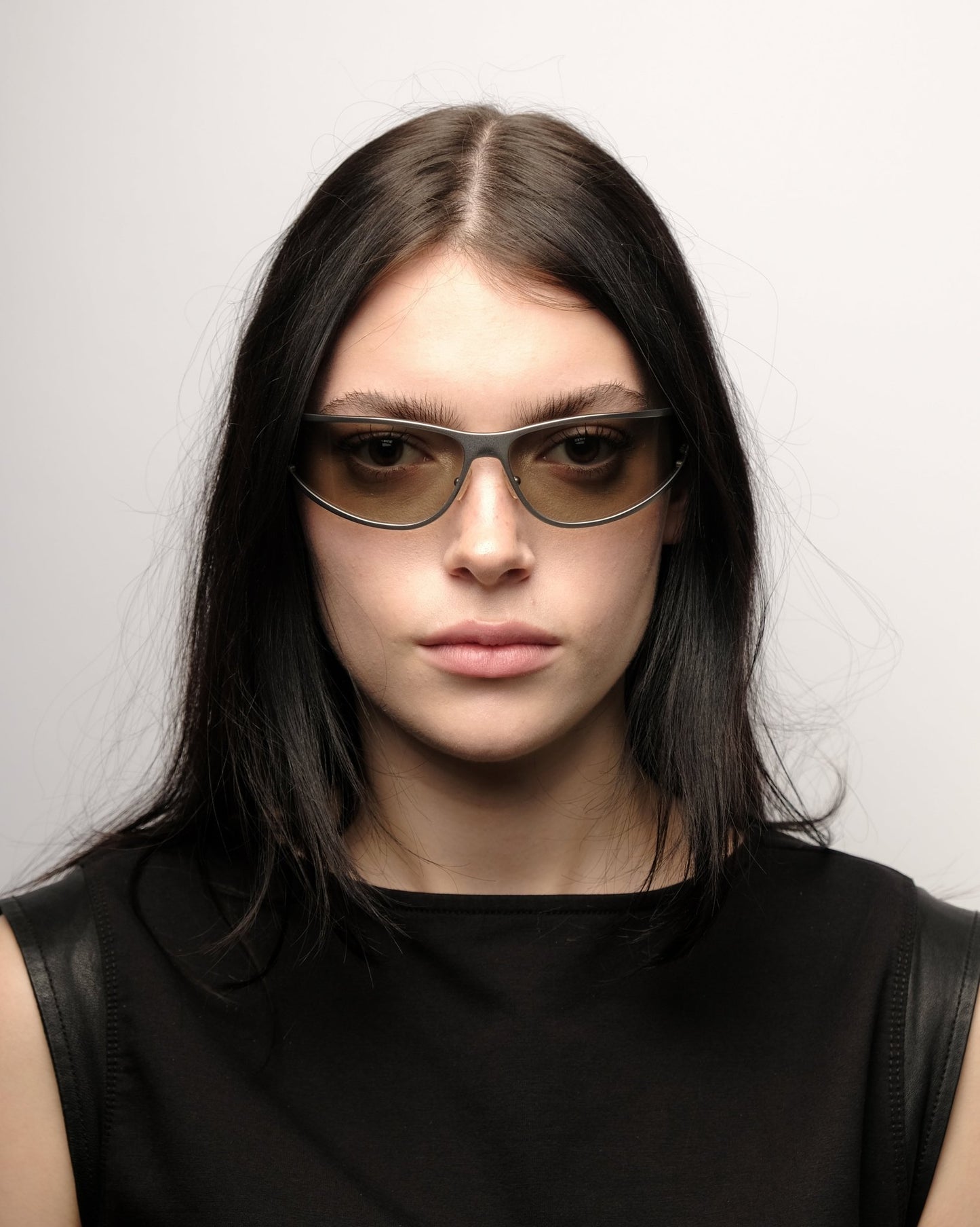 Giorgio Armani-Giorgio Armani wraparound vintage Sunglasses – The Dryads
