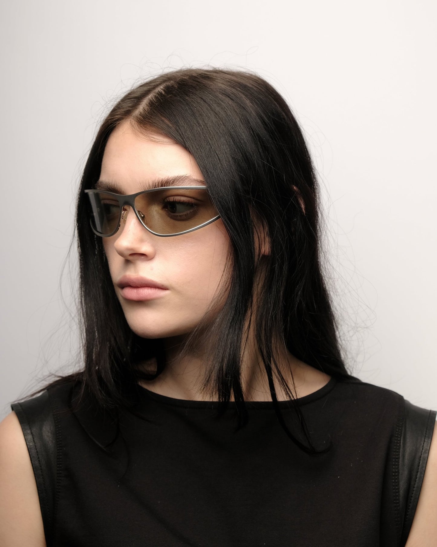 Giorgio Armani-Giorgio Armani wraparound vintage Sunglasses – The Dryads