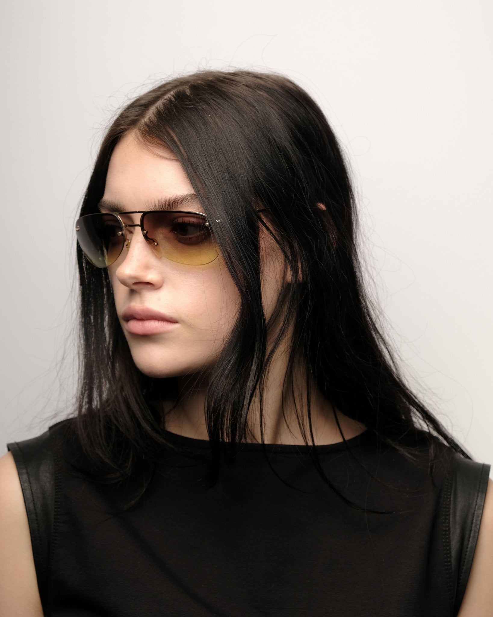 Gucci-Gucci Spring 1997 aviator sunglasses vintage Sunglasses – The Dryads