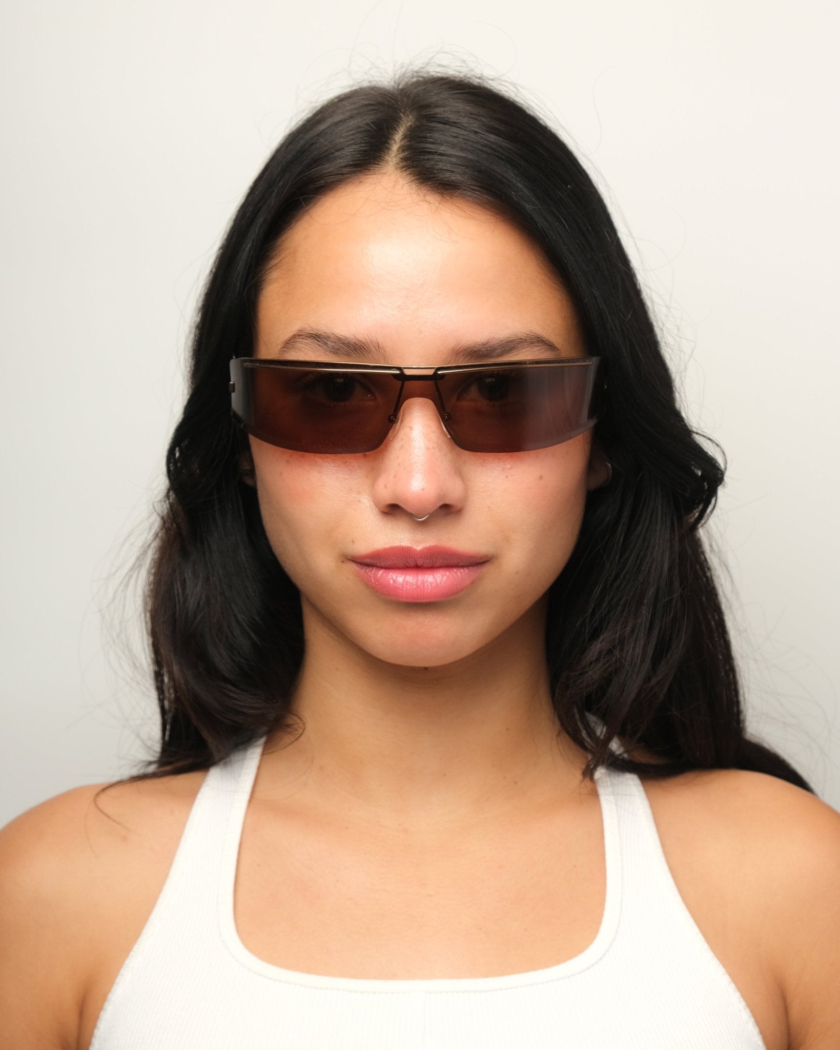 Gucci - Gucci Spring 2003 half - frame vintage Sunglasses – The Dryads