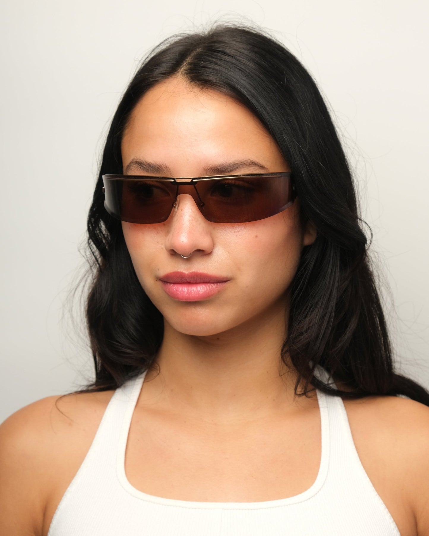 Gucci - Gucci Spring 2003 half - frame vintage Sunglasses – The Dryads