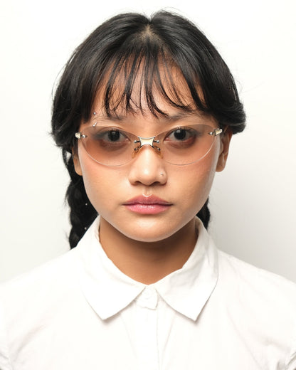 Hugo Boss - Hugo Boss rimless sunglasses vintage Sunglasses – The Dryads