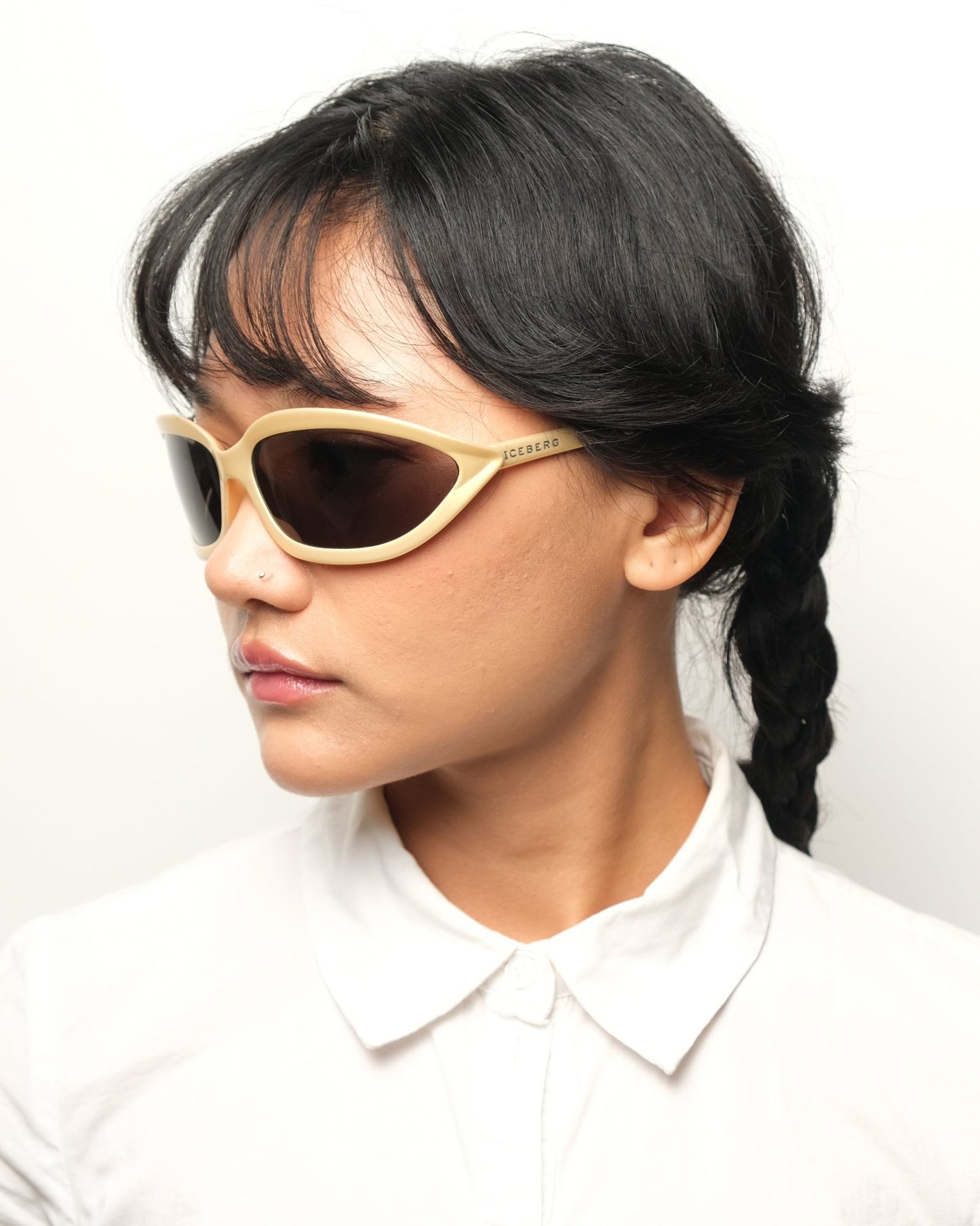 Iceberg - Iceberg wraparound vintage Vintage Sunglasses – The Dryads