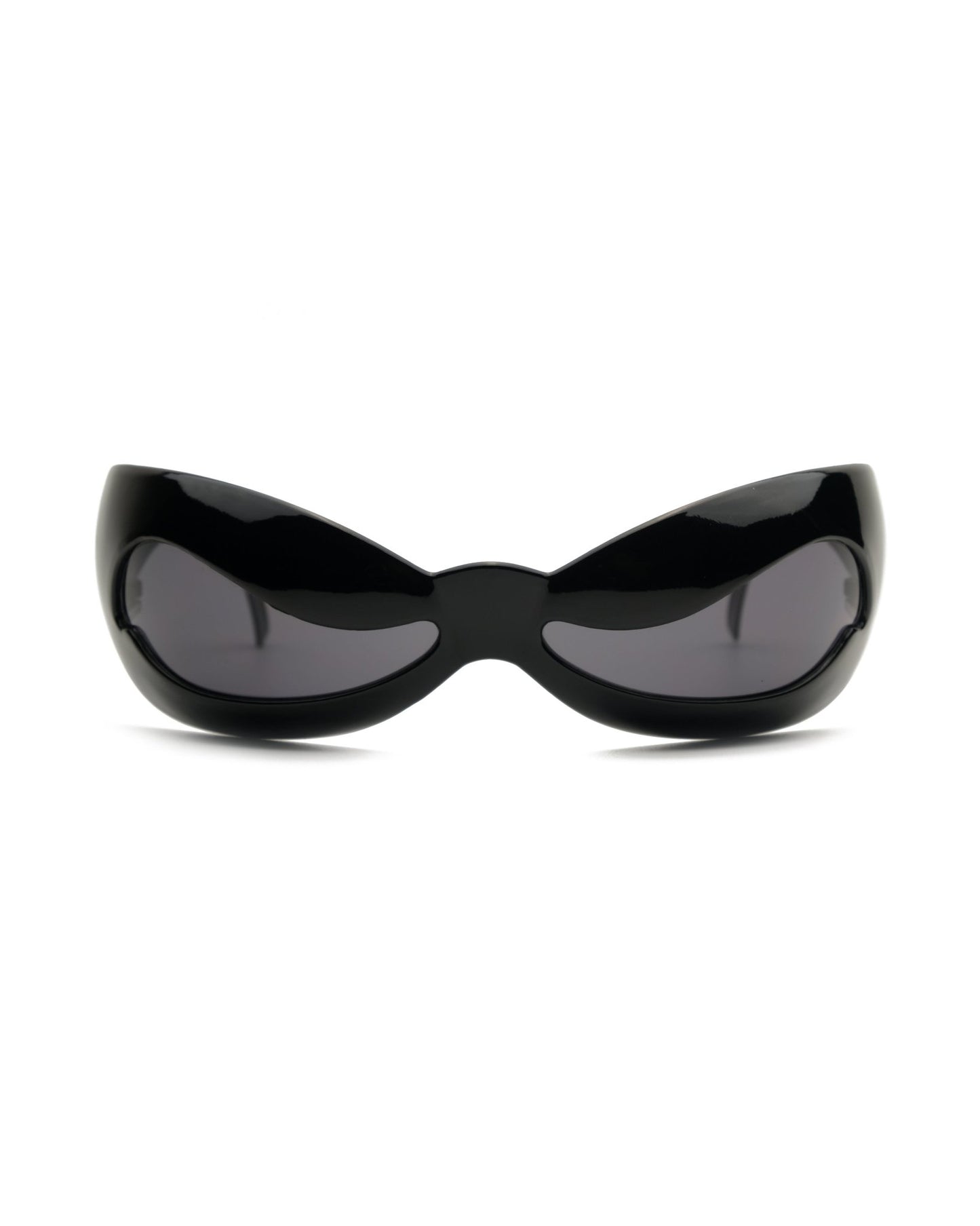 Jeremy Scott x Linda Farrow - Jeremy Scott x Linda Farrow wraparound sunglasses vintage Sunglasses – The Dryads