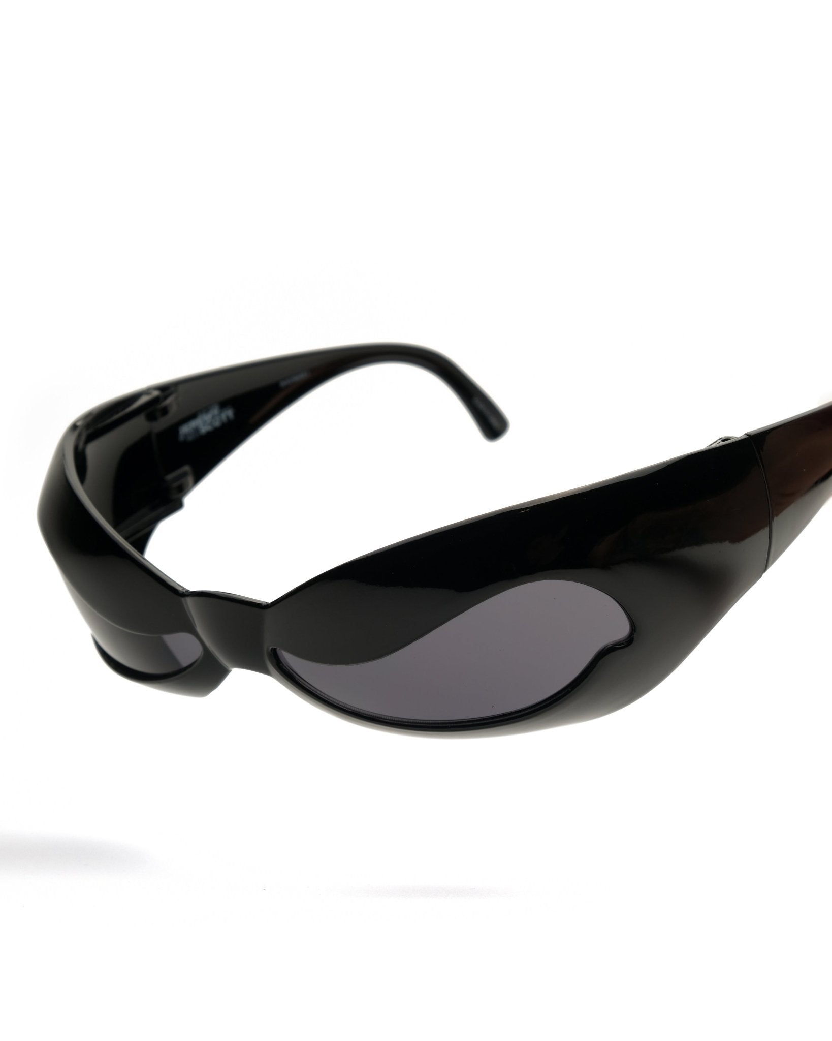 Jeremy Scott x Linda Farrow - Jeremy Scott x Linda Farrow wraparound sunglasses vintage Sunglasses – The Dryads