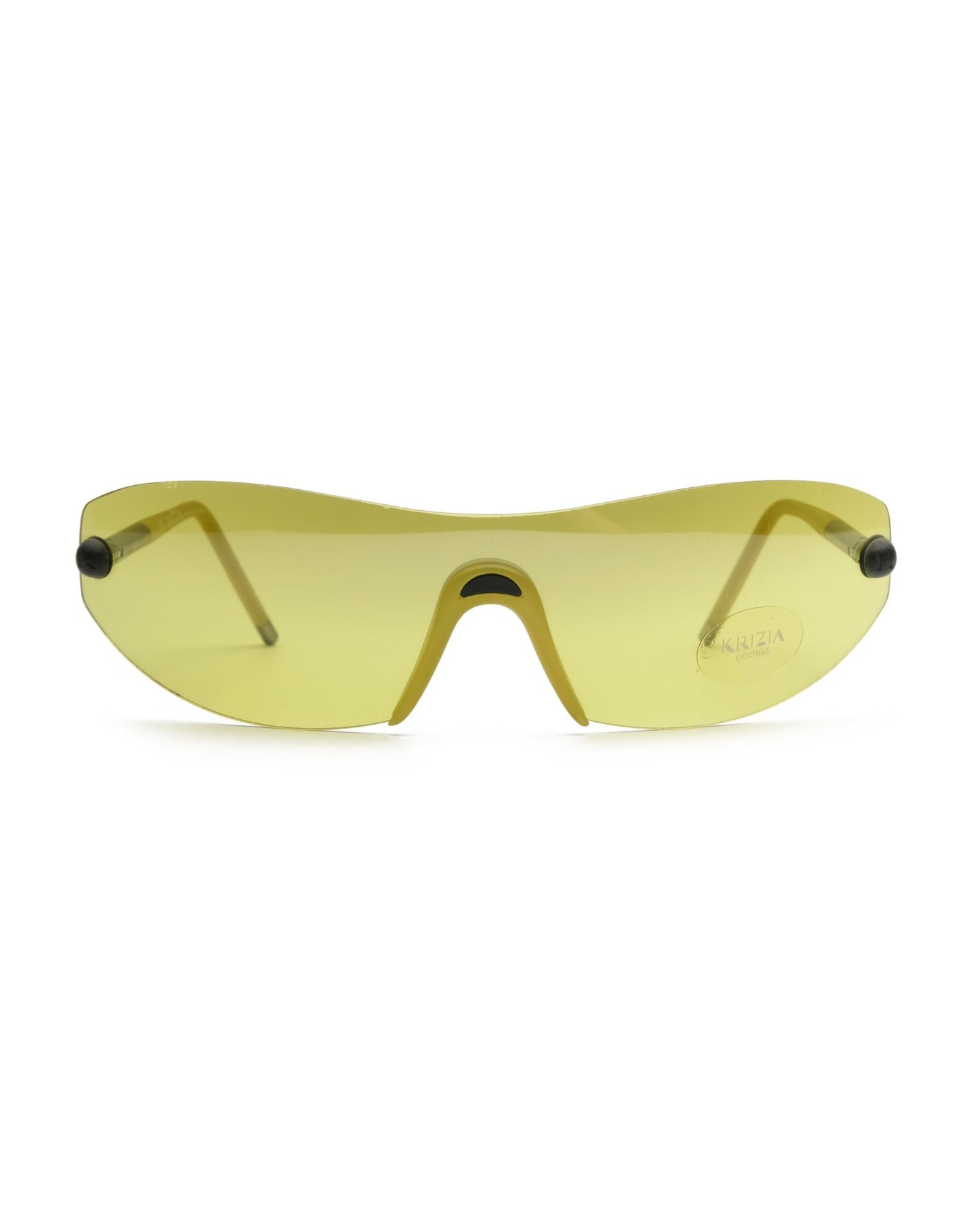 Krizia - Krizia mask sunglasses vintage Vintage Sunglasses – The Dryads